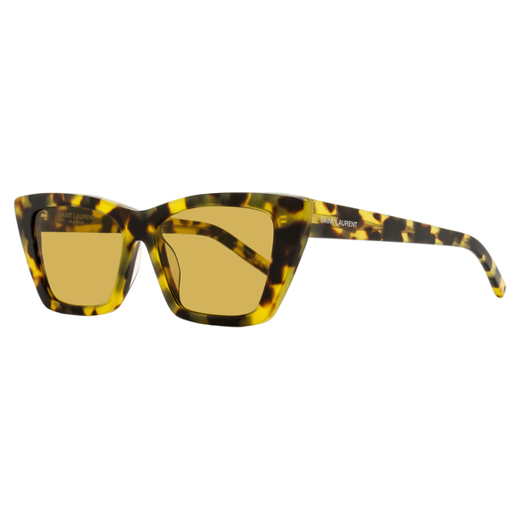 Saint Laurent Mica Sunglasses SL 276 037 Havana 53mm YSL - Picture 1 of 2